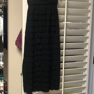 Max Studio ruffled maxi skirt